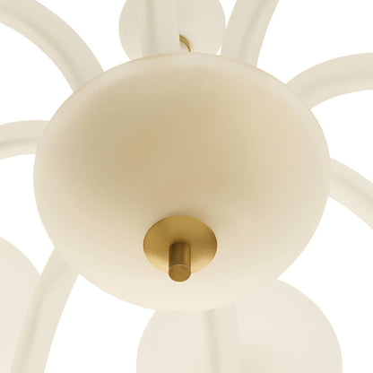 Arteriors Home Tebaldi Chandelier Clear Etched