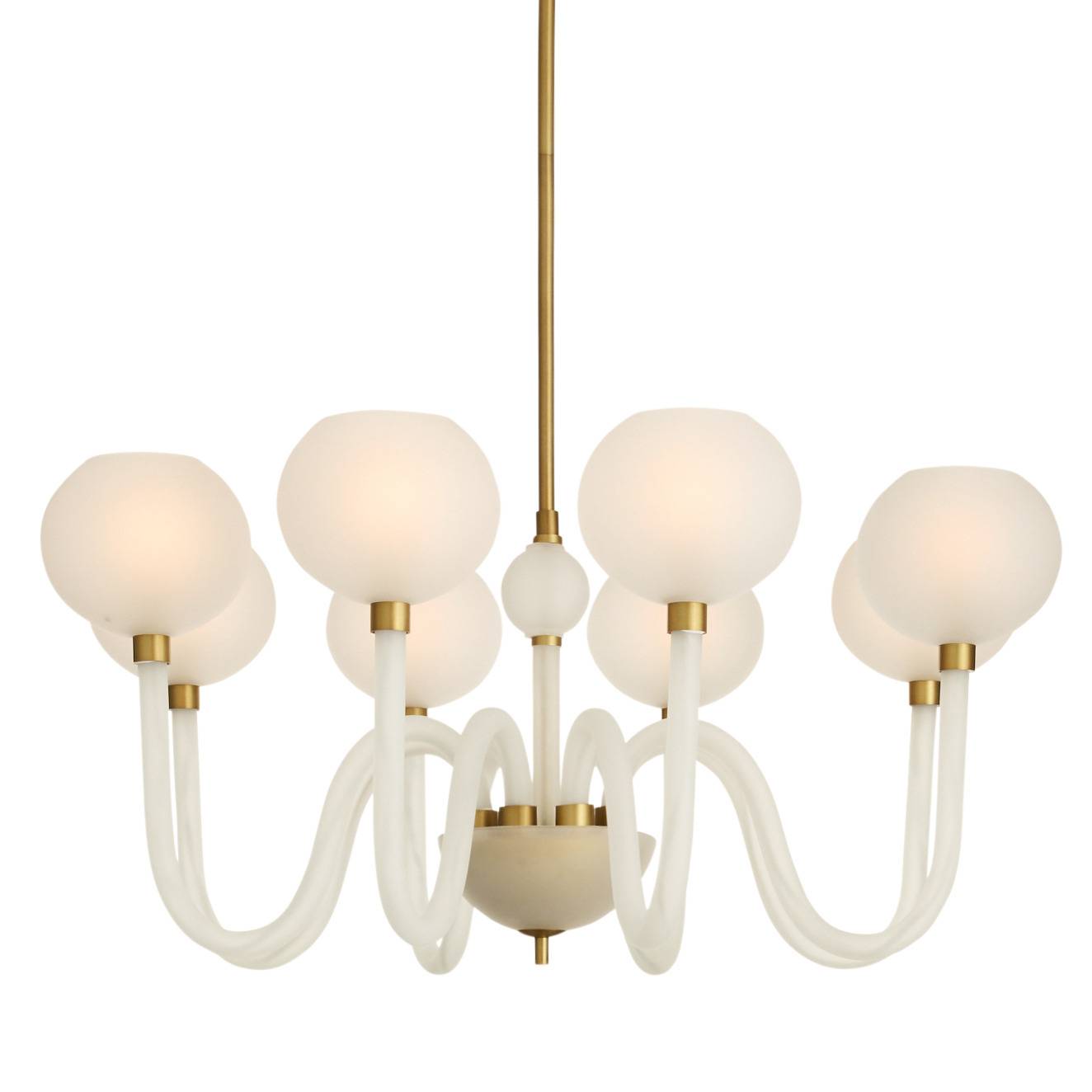 Arteriors Home Tebaldi Chandelier Clear Etched