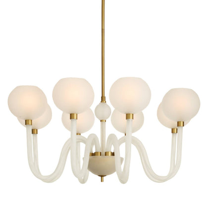 Arteriors Home Tebaldi Chandelier Clear Etched