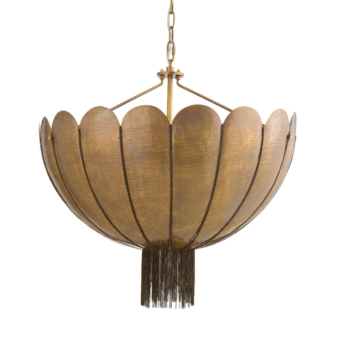 Arteriors Home Inaya Chandelier Antique Brass