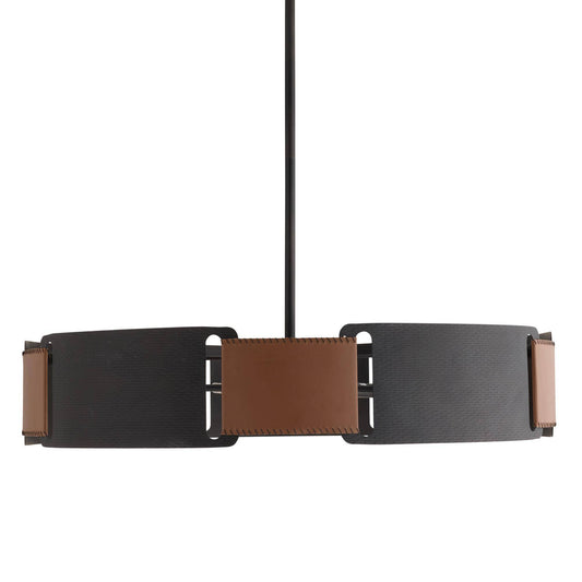 Arteriors Home Ivan Chandelier Brown