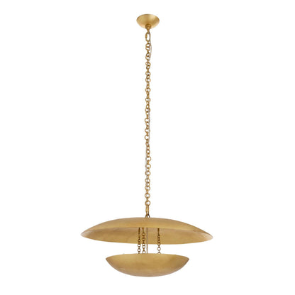 Arteriors Home Florko Small Chandelier Gold Leaf