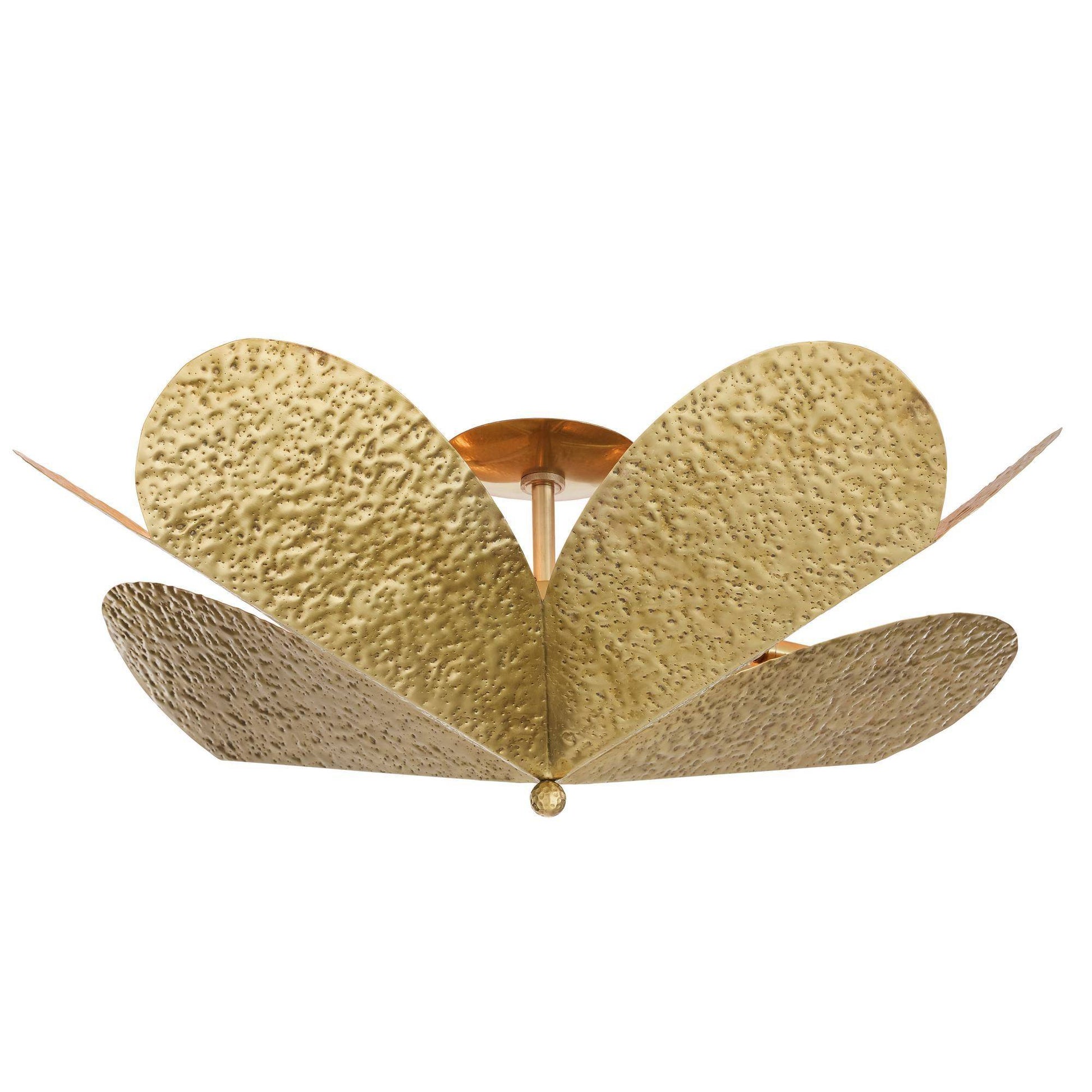 Arteriors Home Lucinda Flush Mount Antique Brass