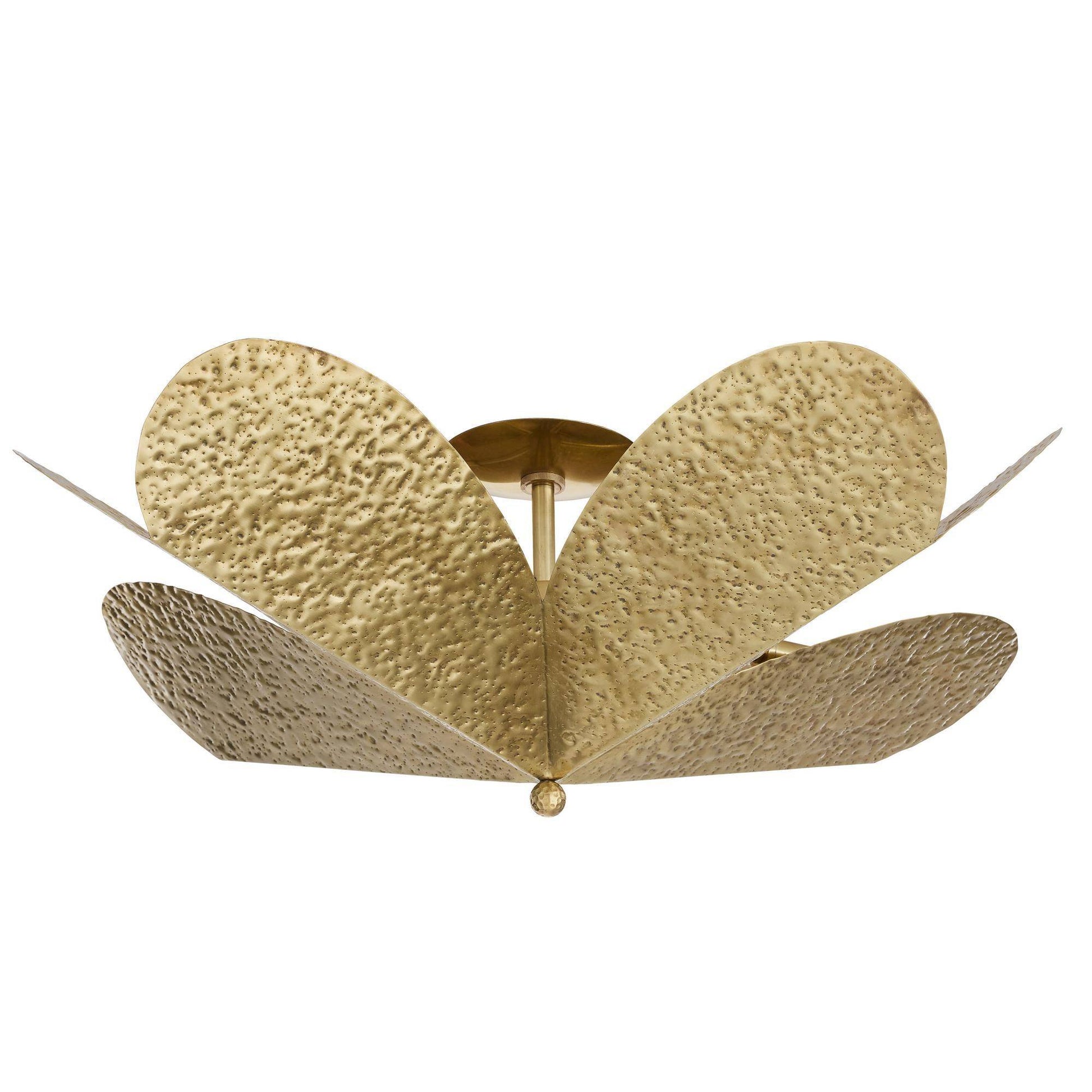Arteriors Home Lucinda Flush Mount Antique Brass