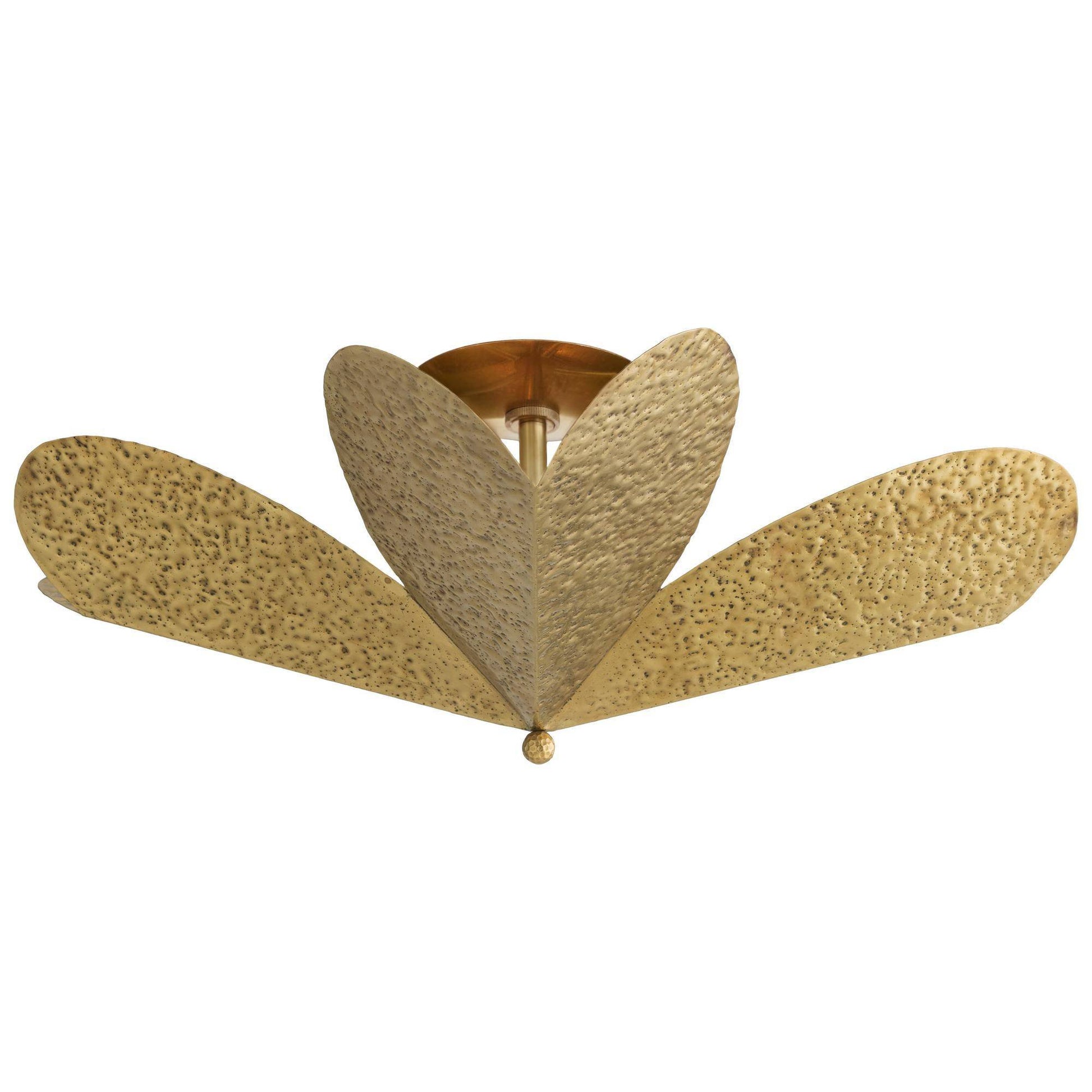 Arteriors Home Lucinda Flush Mount Antique Brass