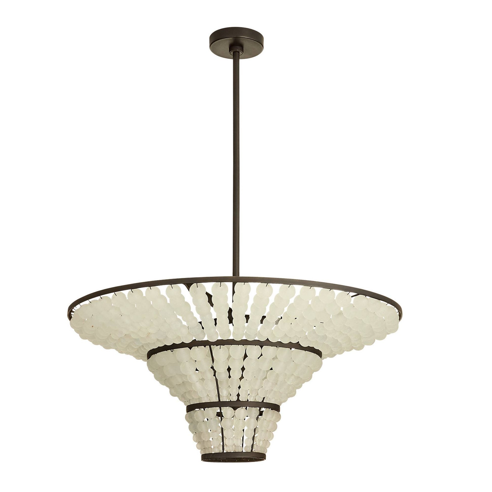 Arteriors Home Lulu Beaded Chandelier Bronze