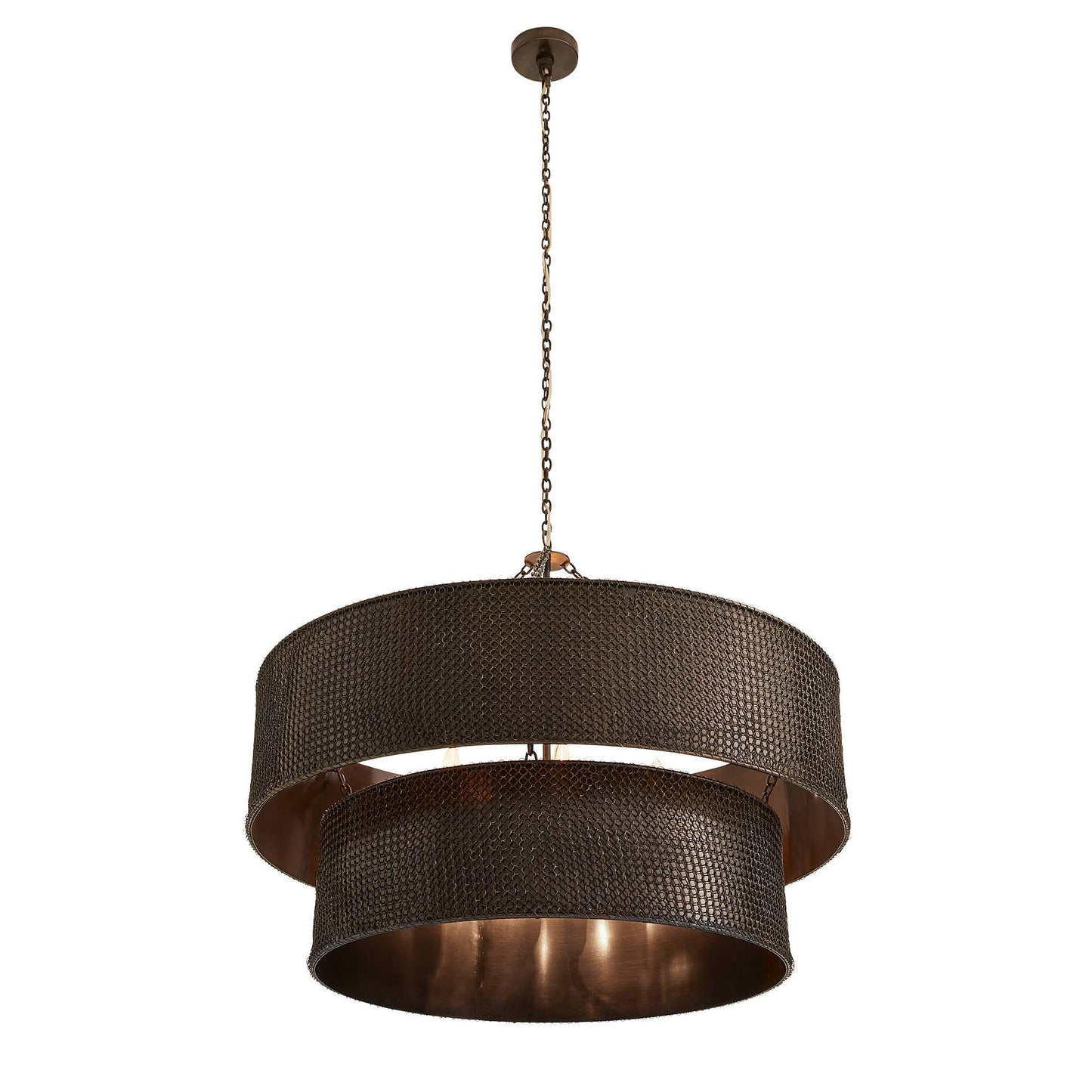 Arteriors Home Hecche Chandelier Carbon