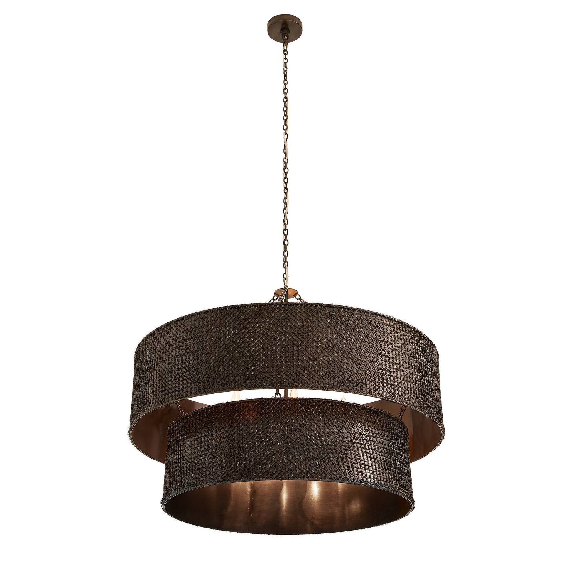 Arteriors Home Hecche Chandelier Carbon