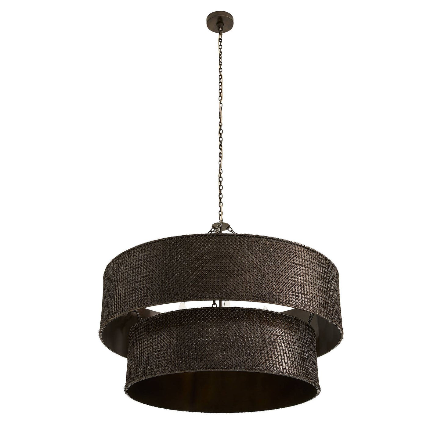 Arteriors Home Hecche Chandelier Carbon