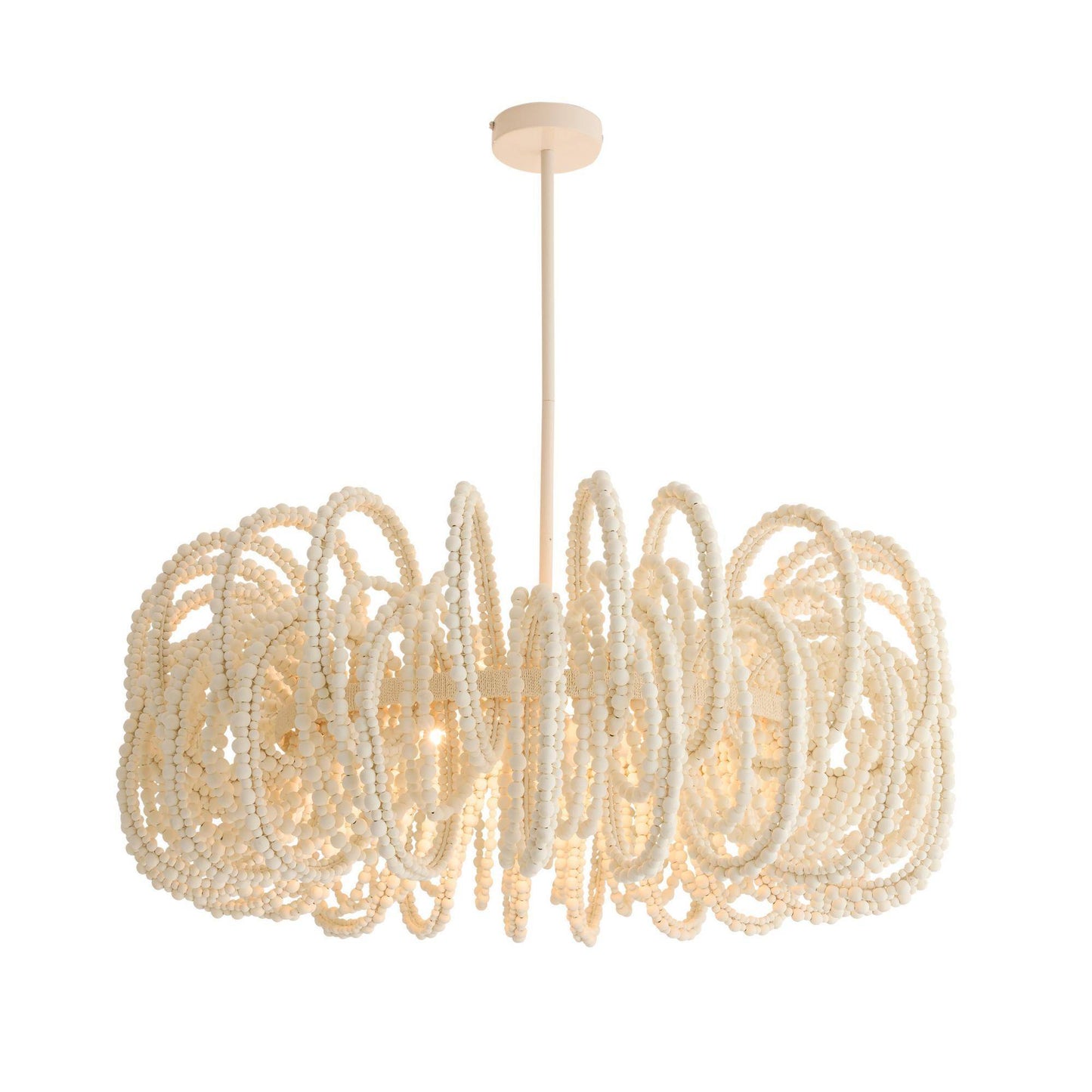 Arteriors Home Keely Chandelier White