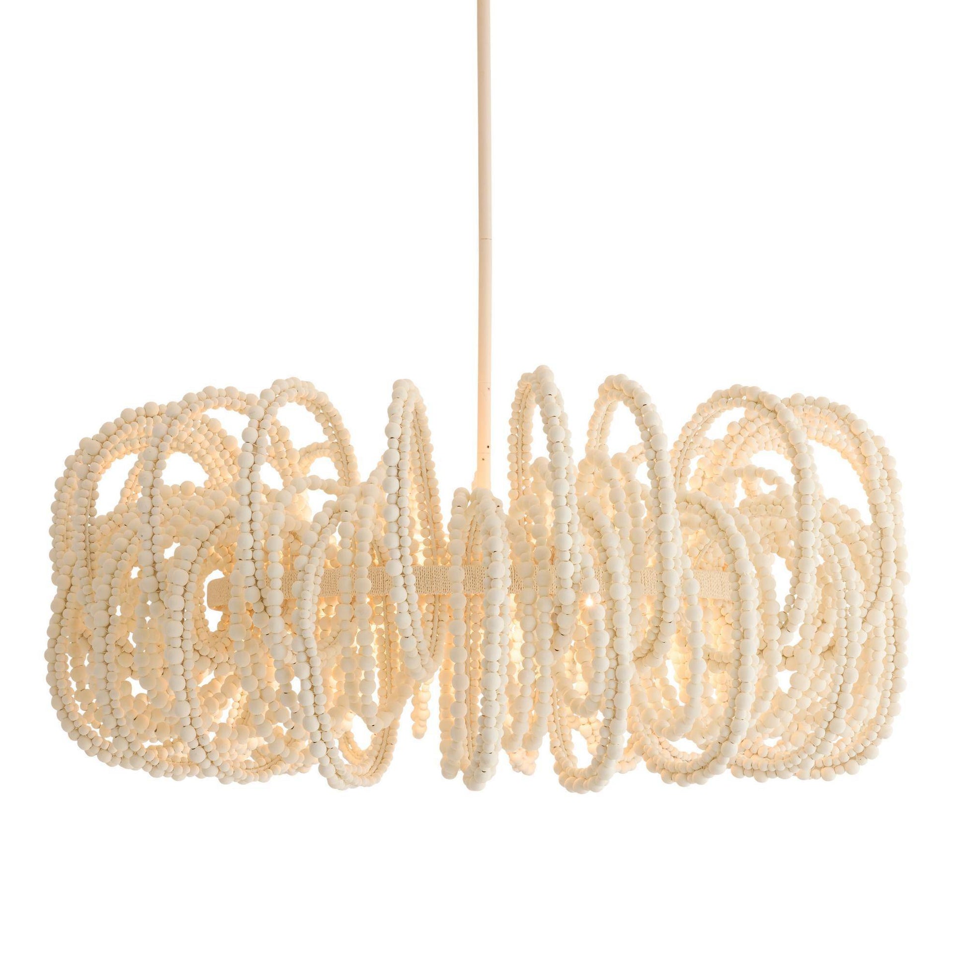 Arteriors Home Keely Chandelier White
