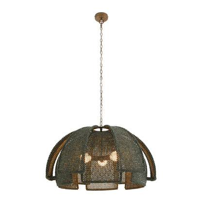 Arteriors Home Kamari Pendant Eucalyptus Stain
