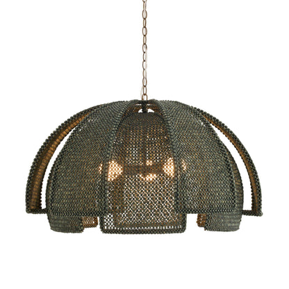 Arteriors Home Kamari Pendant Eucalyptus Stain
