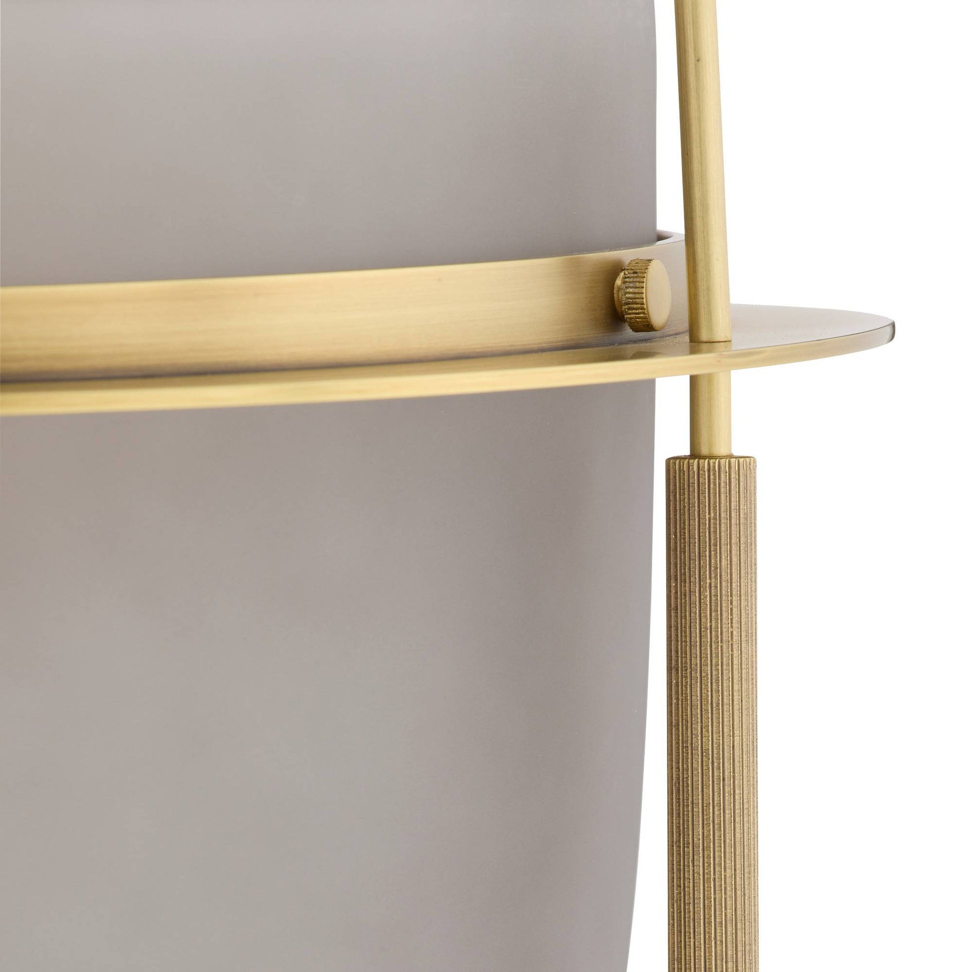 Arteriors Home Kathleen Pendant Frosted Smoke