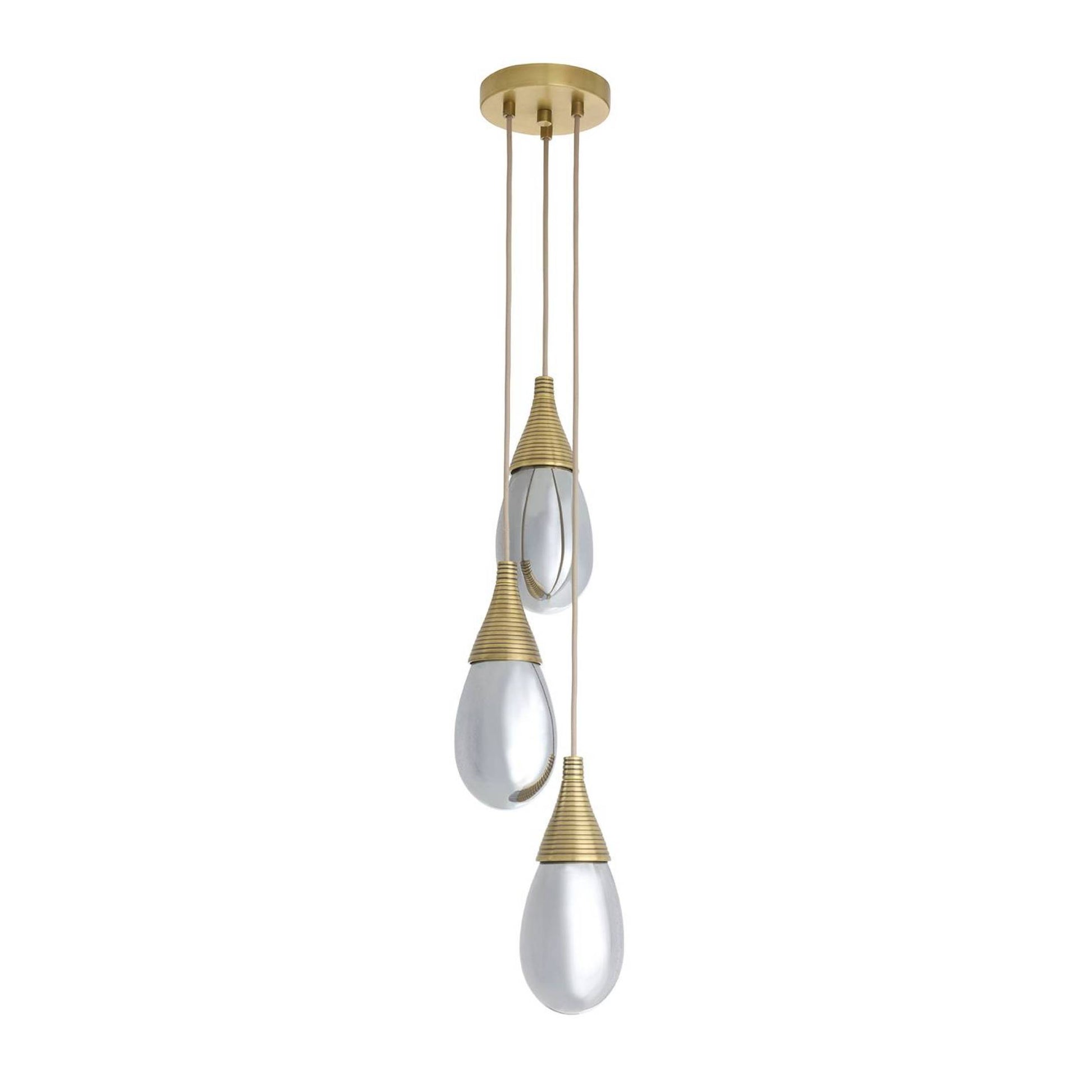 Arteriors Home Giselle Multi-Port Chandelier Smoke Luster
