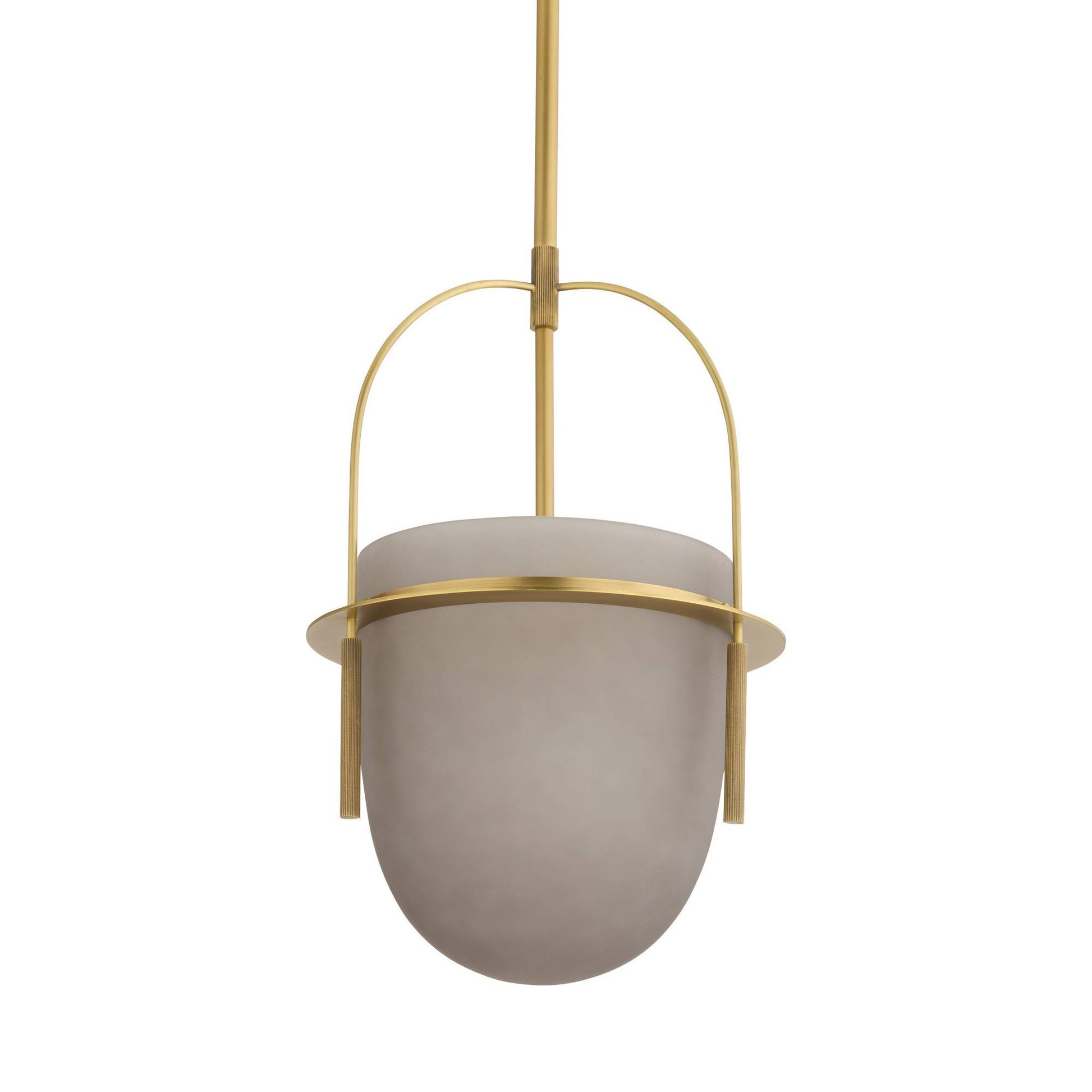 Arteriors Home Kathleen Large Pendant Frosted Smoke
