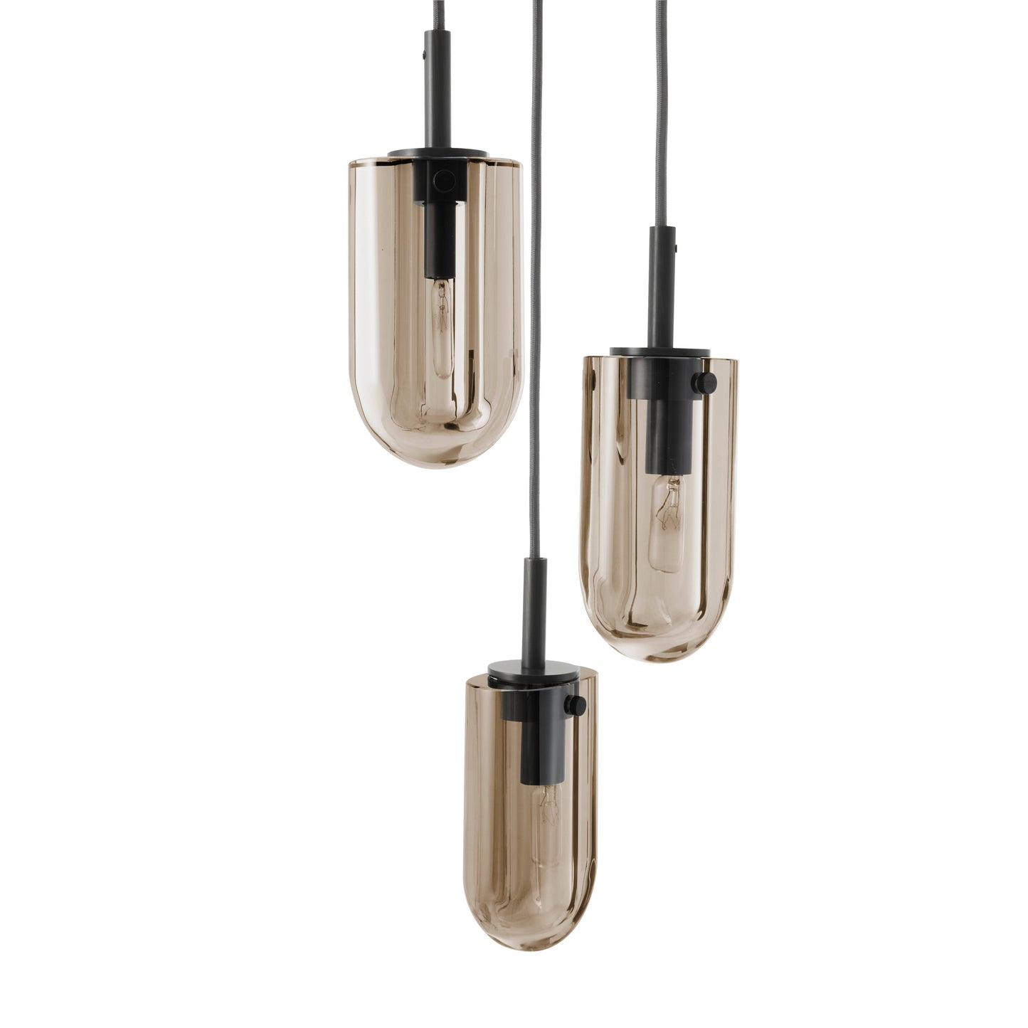 Arteriors Home Javier Multi-Port Chandelier Smoke
