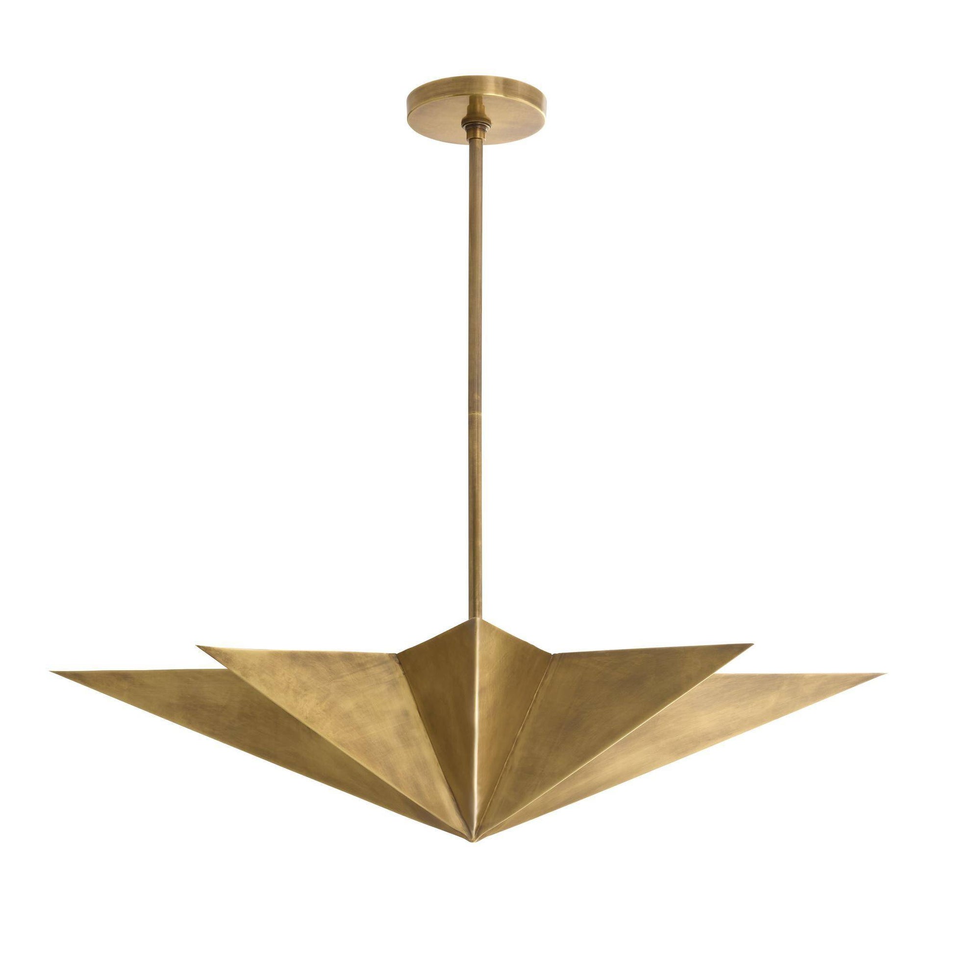 Arteriors Home Rex Large Pendant Antique Brass