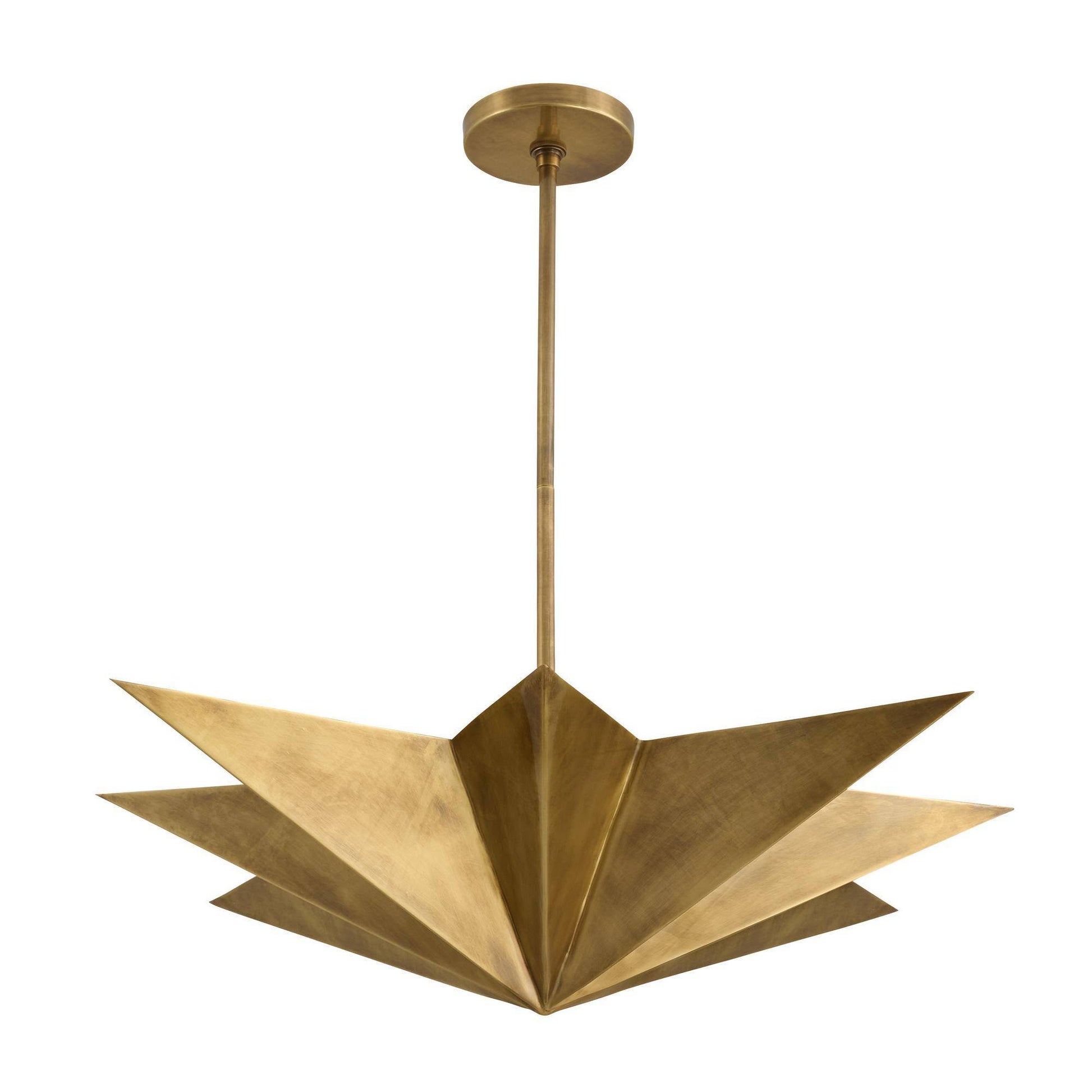 Arteriors Home Rex Large Pendant Antique Brass