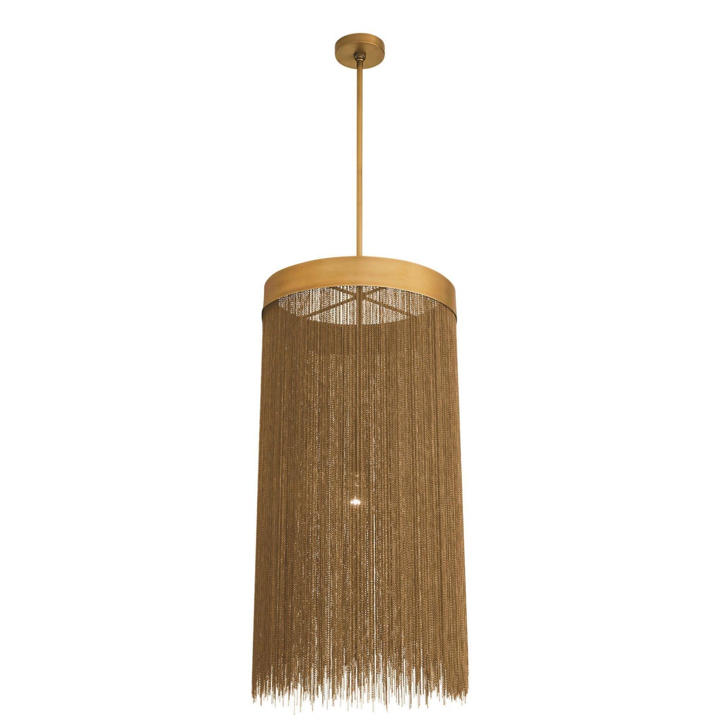 Arteriors Home Fatima Large Pendant Vintage Brass
