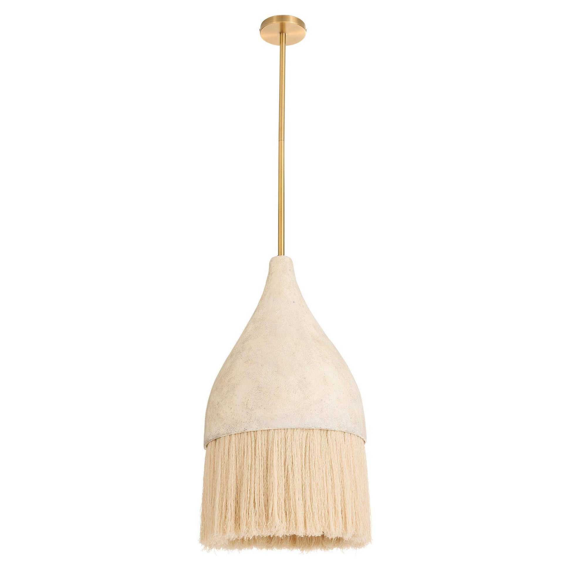 Arteriors Home Marley Pendant Lime Wash
