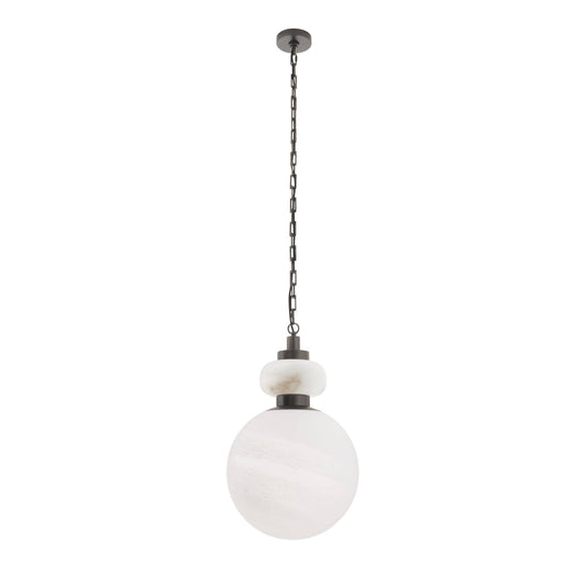 Arteriors Home Rosemont Large Pendant Matte Swirl