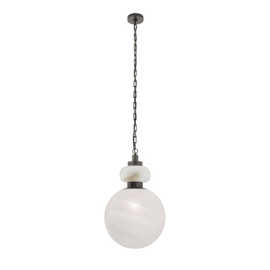 Arteriors Home Rosemont Large Pendant Matte Swirl