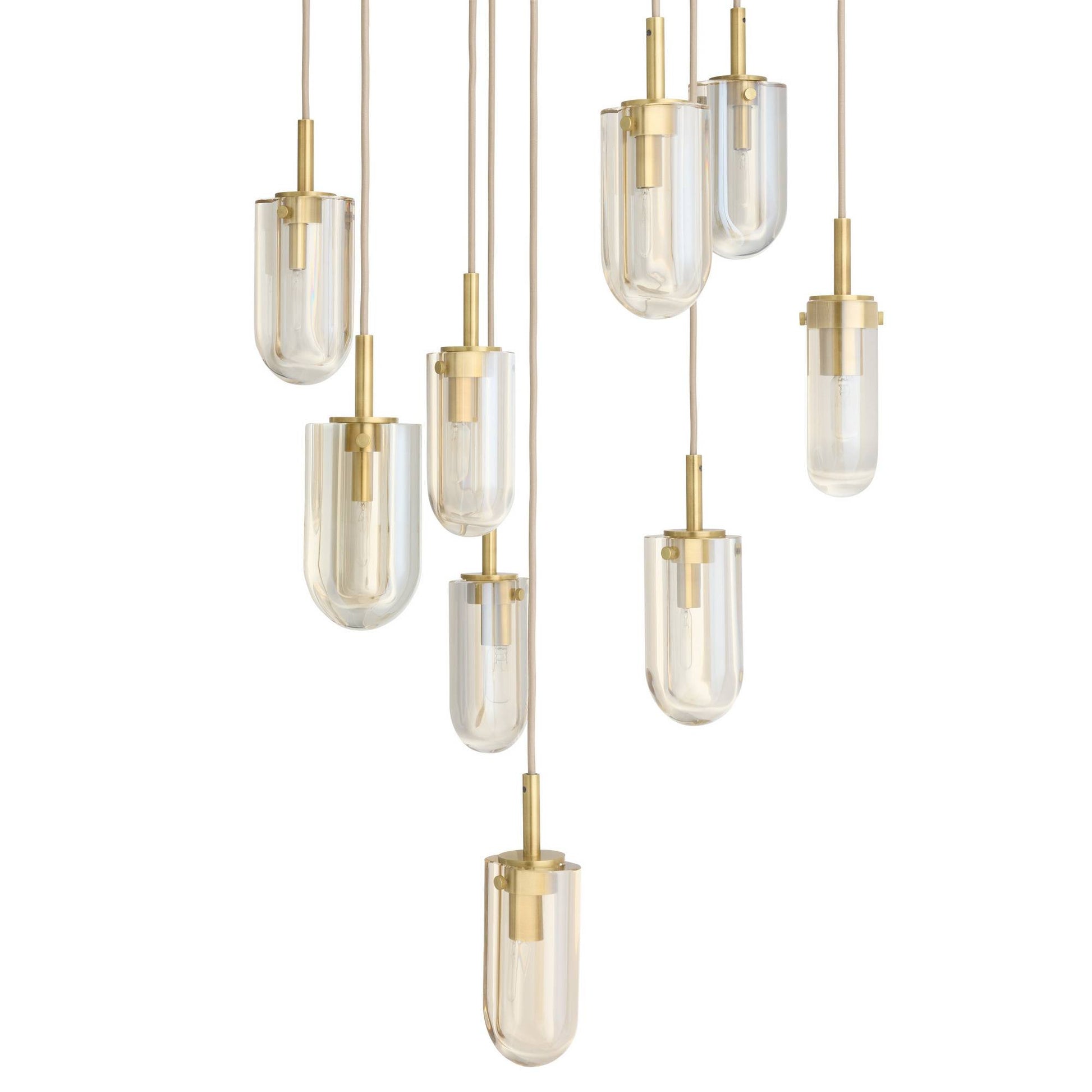 Arteriors Home Javier Multi-Port Chandelier Champagne