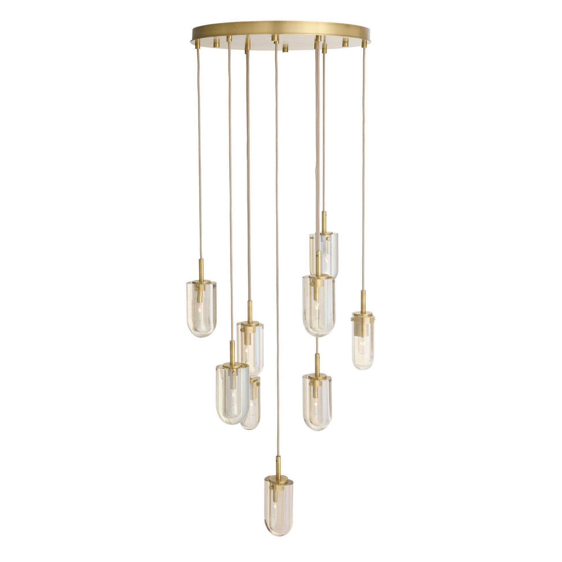 Arteriors Home Javier Multi-Port Chandelier Champagne