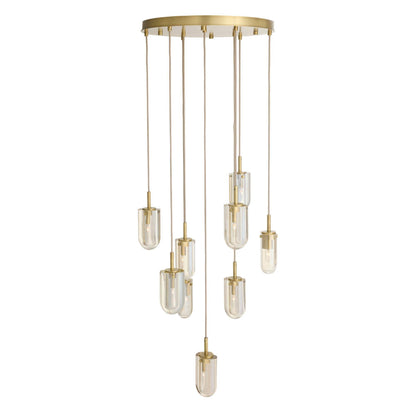 Arteriors Home Javier Multi-Port Chandelier Champagne