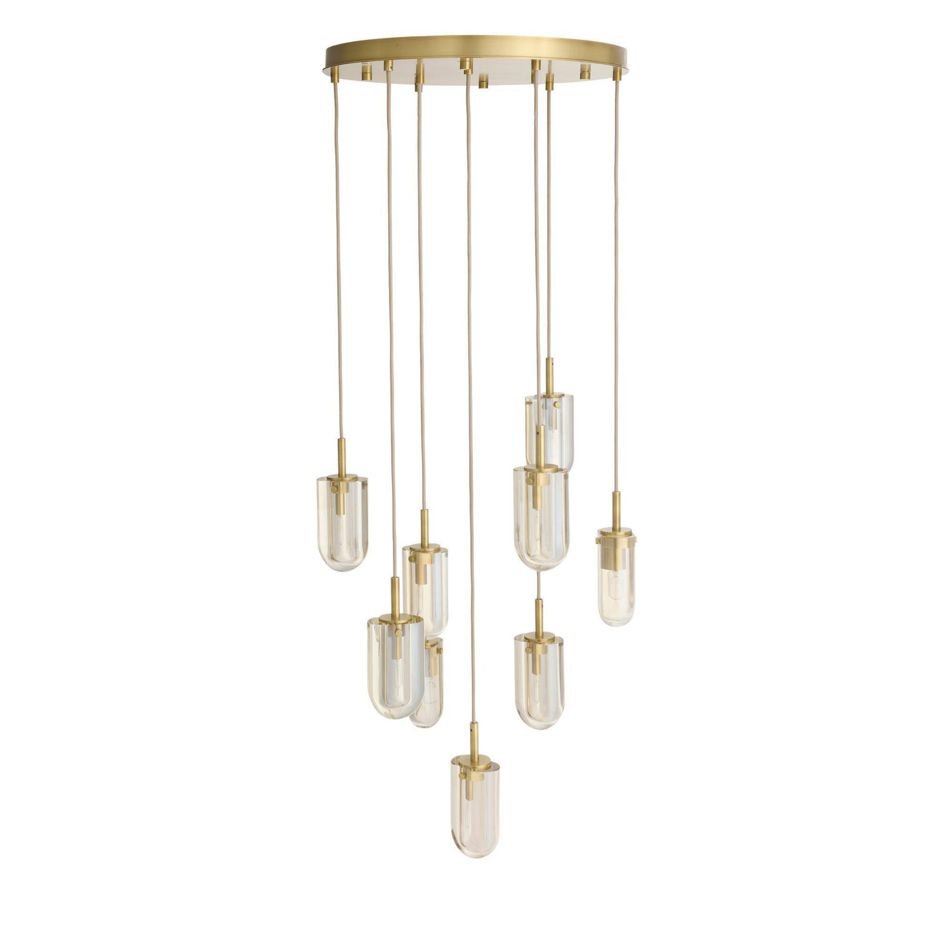 Arteriors Home Javier Multi-Port Chandelier Champagne