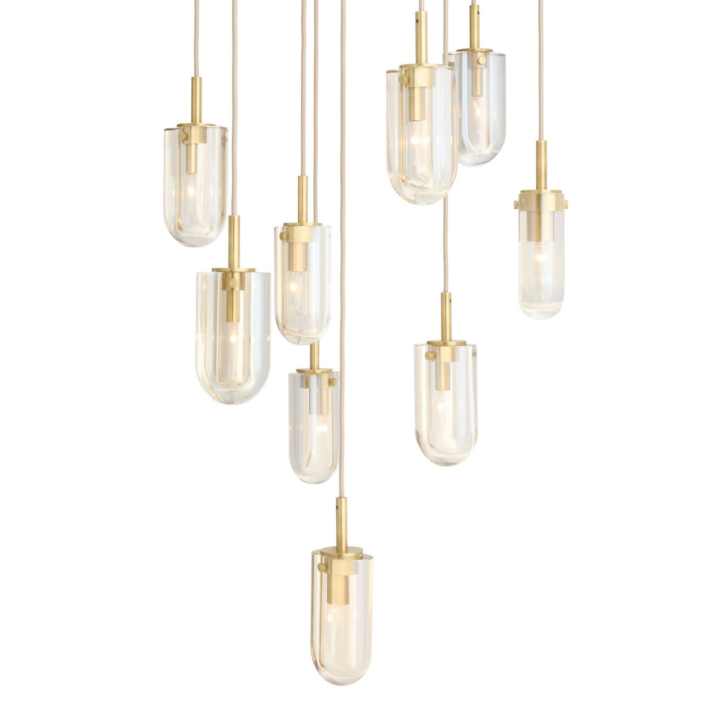 Arteriors Home Javier Multi-Port Chandelier Champagne