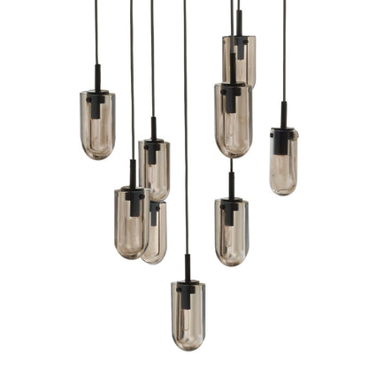 Arteriors Home Javier Multi-Port Chandelier Smoke