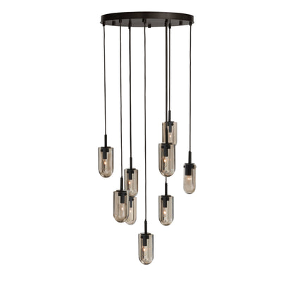 Arteriors Home Javier Multi-Port Chandelier Smoke