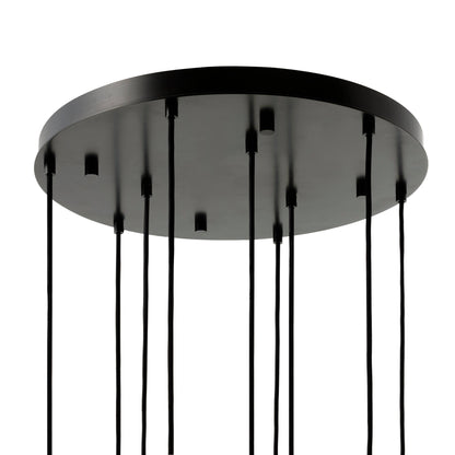 Arteriors Home Javier Multi-Port Chandelier Smoke