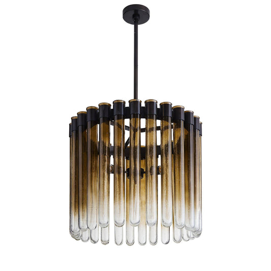 Arteriors Home Maxton Chandelier Smokey Ombre