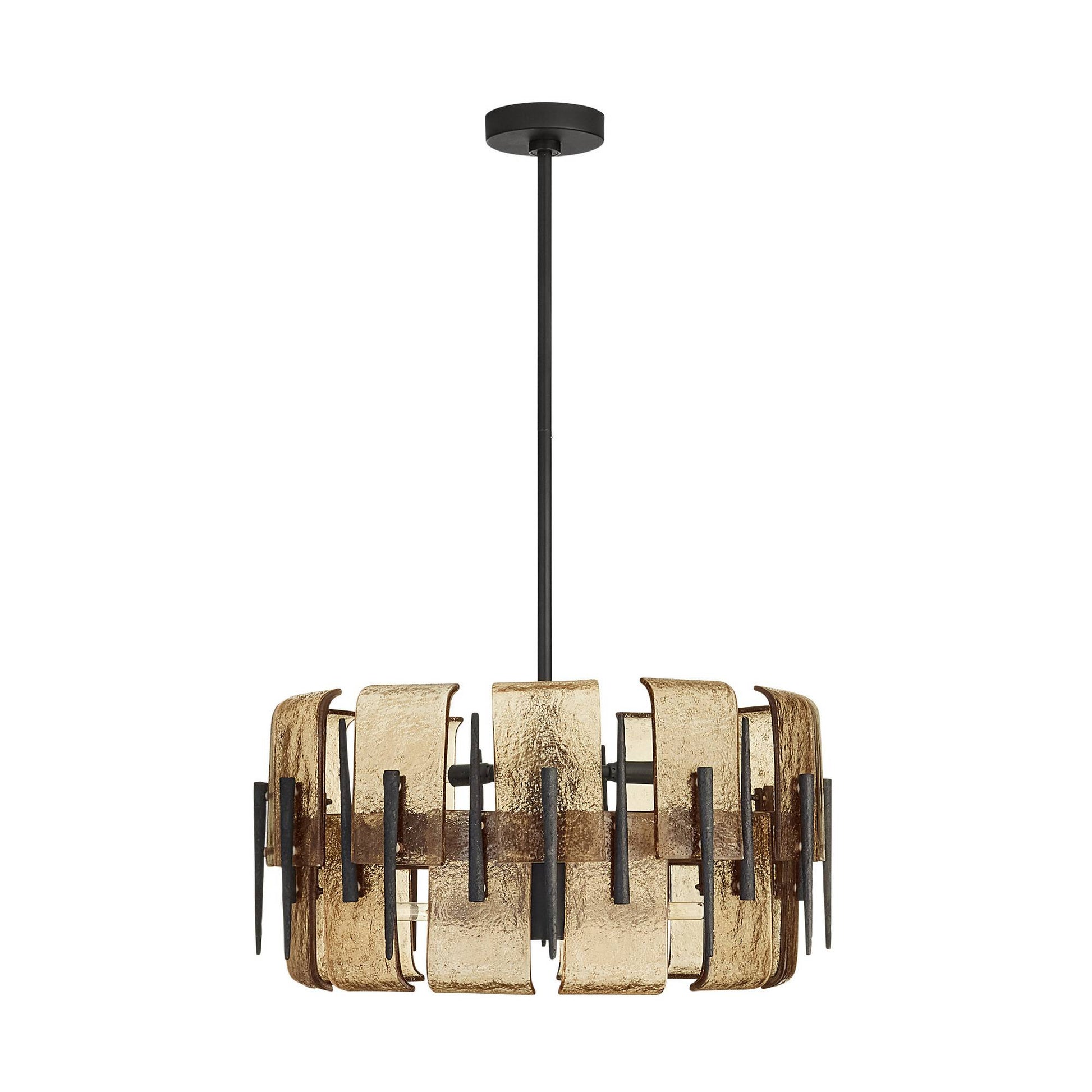 Arteriors Home Lumora Chandelier Smoke