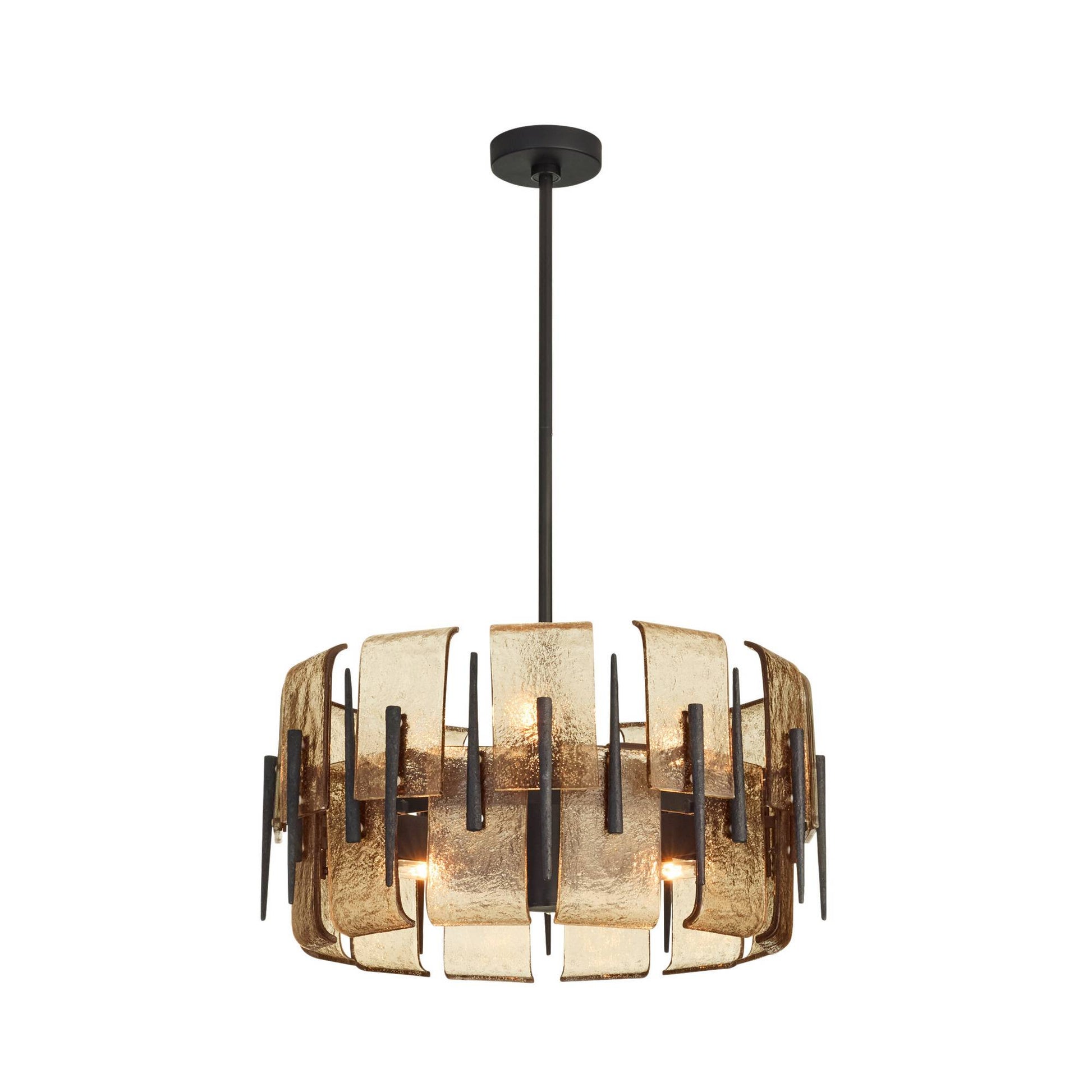 Arteriors Home Lumora Chandelier Smoke