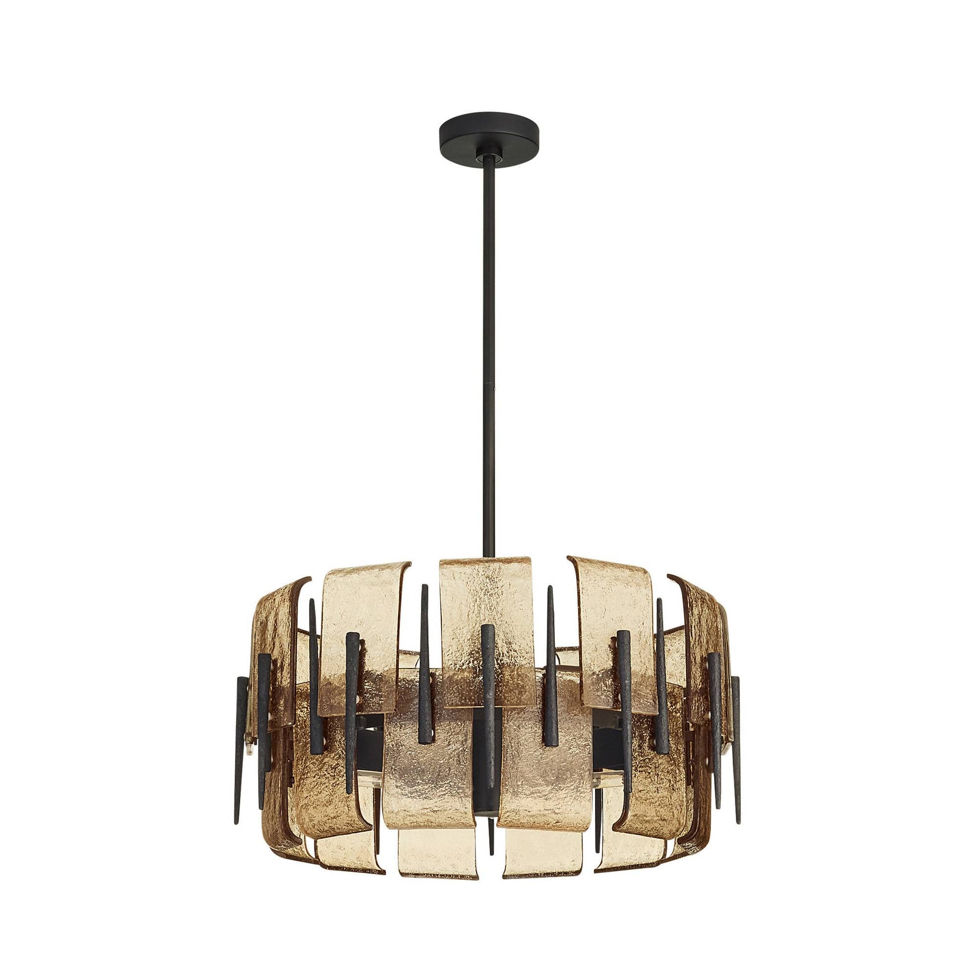 Arteriors Home Lumora Chandelier Smoke