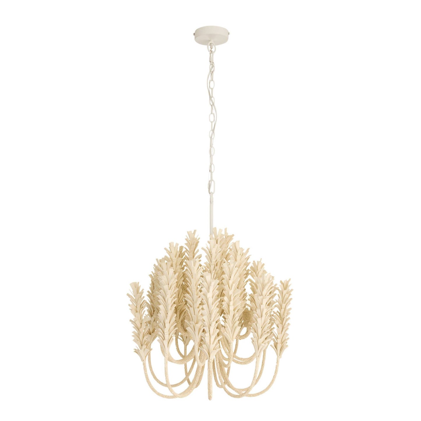 Arteriors Home Kaia Small Chandelier Ivory