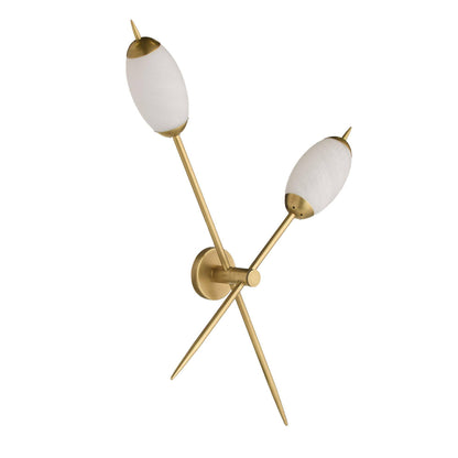 Arteriors Home Natalia Sconce Antique Brass