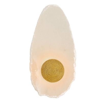 Arteriors Home Ravelle Alabaster Wall Sconce White