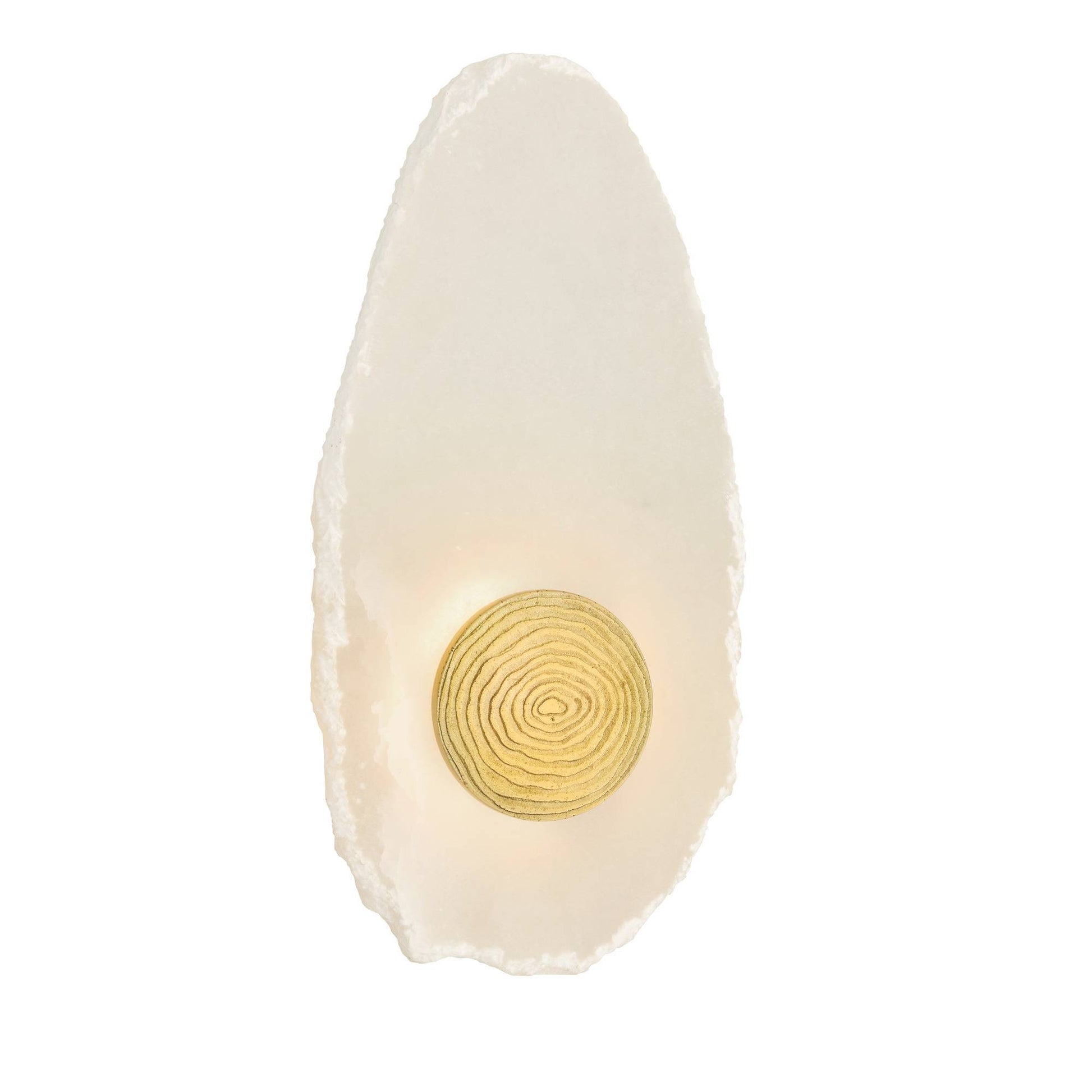 Arteriors Home Ravelle Alabaster Wall Sconce White