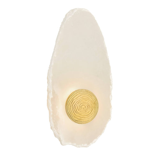 Arteriors Home Ravelle Alabaster Wall Sconce White