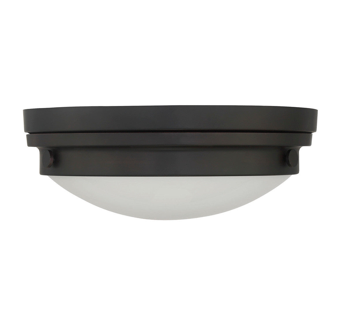 Savoy House Lucerne 15-in Flush Mount Satin Nickel