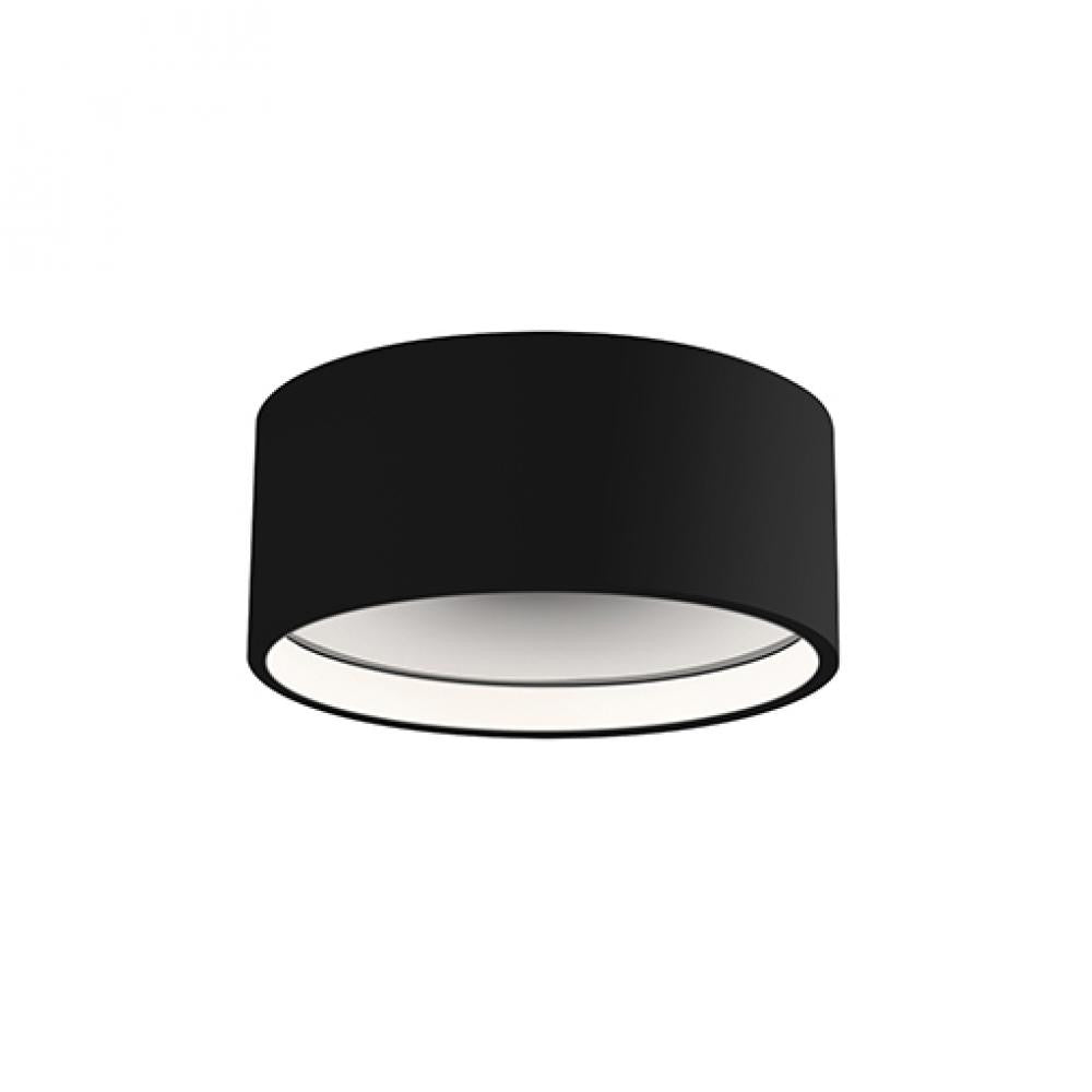 Kuzco Lighting Inc Trenton 5-in LED Outdoor Flush Mount Black