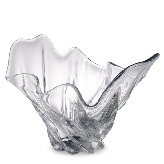 Eichholtz Ace Bowl, Clear Glass, 16.54"W (115749 YV0J03YQ42)