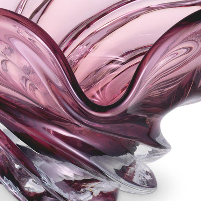 Eichholtz Ace Bowl, Pink Glass, 16.54"W (115746 YV0J03YQ44)