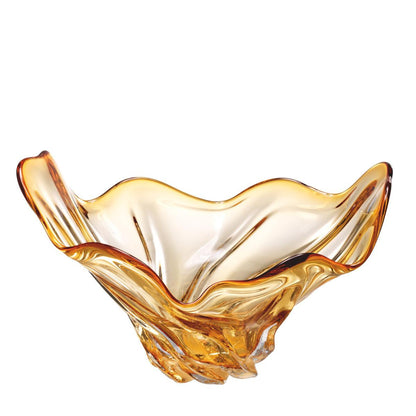 Eichholtz Ace Bowl, Yellow Glass, 16.54"W (112579 YV0J03YQ46)