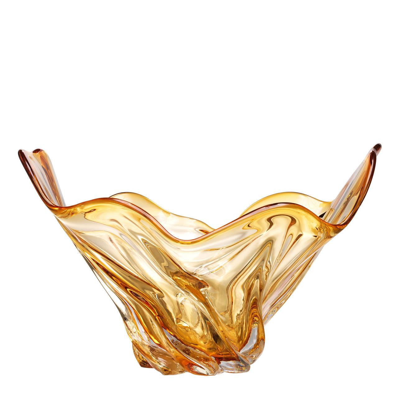 Eichholtz Ace Bowl, Yellow Glass, 16.54"W (112579 YV0J03YQ46)